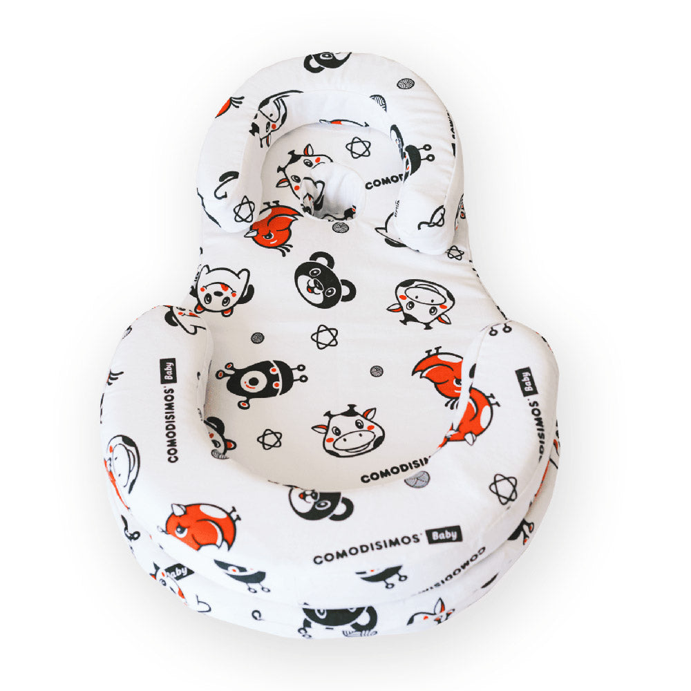 Baby Sleep Pad with Side Barriers