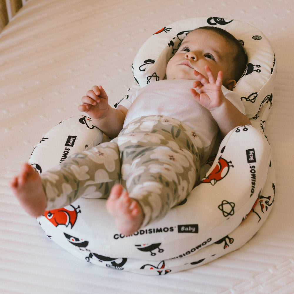 Baby Sleep Pad with Side Barriers