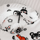 Baby Sleep Pad with Side Barriers