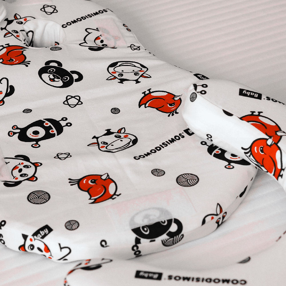 Baby Sleep Pad with Side Barriers