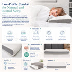 Slim Memory Foam Pillow