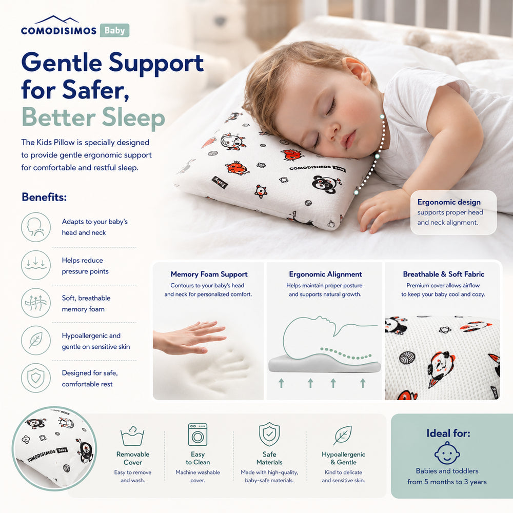 Kids Memory Foam Pillow